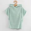 Otroški muslin pončo New Baby Feeling mint 35 cm - Velikost: XS