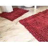 Viktorija Set za kupatilo Čupko dvodelni 50x50cm i 50x80cm, Bordo