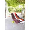 ka121 KARIBAN VELOUR STRIPED BEACH TOWEL