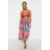 Trendyol Ethnic Patterned Maxi Woven Pareo