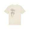 Life-Tree Majica Organic Fairwear Maple Island naravno bela