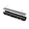 Alca Plast Zunanji žleb Alcaplast AVZ pocinkan okvir POCINKANA REŠETKA 100MM A15(25T)(1/30) AVZ103-R104
