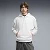 PUMA Essentials Oversized Hoodie Men, Clothing, White Glow Heather, XS