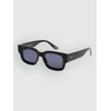 Dot Dash Pixel Shiny Black Sunglasses grey