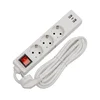 Produžni kabl sa prekidačem 3xutičnica+2xUSB-A+1xUSB-C 3m SCHUKO bela