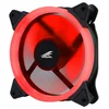 Hladnjak za kućište Falcon Ring, Red LED 120x120x25mm