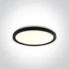 PLAFONJERA LED/40W/4000K/3500lm/230V  IP20 CRNA