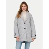 ONLY Volneni plašč Sophia 15321880 Siva Relaxed Fit