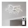 Brilagi - LED prigušiva stropni ventilator sa LED osvetljenjem 34W/230V, prečnika 83 cm, beo + daljinski upravljač