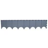 Plastična vrtna obroba 11,6 cm x 59 cm PEPELNATO SIVA DOMELO
