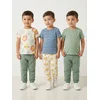 Sinsay - Pamučne majice 3 pack - krem