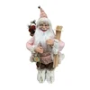PANGRAF Novogodišnja figura Deda Mraz 70cm SZO1370/ roze
