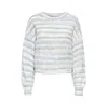 ONLY Pulover ONLGOLA opal/svetlo zelena/bela