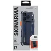 1 to 3 SKINARMA HAXA OVITEK ZA IPHONE 17 PRO MAGNETNI POLNILNI DRŽALO MODREGA OBLIKE