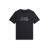 TOMMY HILFIGER Majica BRAND LOVE marine/rdeča/črna/bela