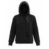 SCR. Majica NIRORA HOODIE črna