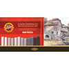 8122G Oljni pasteli GIOCONDA HARD 12kom 7x7mm - sivi odtenki
