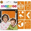 Snazaroo Šablone za barvanje obraza oranžne barve (noč čarovnic)