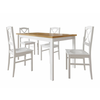 jedilnica set Victorville 281 76x80x120cm, Slog: Skandinavski