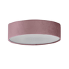 Searchlight 23298-2PI - plafonsko svetlo DRUM PLEAT 2xE27/15W/230V ružičasto