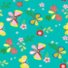 eoshop Otroška preproga Butterfly 5271 modra (Varianta: 133x165 cm)