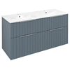 SAPHO Elegantna kopalniška omarica CIRASA STRIP 118x64cm v barvi siena