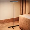 Vibia Flat LED-stoječa svetilka 96 cm siva L1, z možnostjo zatemnitve - Dnevna soba/jedilnica - Skandinavski - siva, črna - Kovina