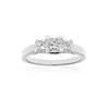 DIAMANT LETERNEL Prstan srebrna