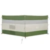 Vidaxl Camping Windbreak Green 340x130 cm Vodoodporen
