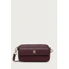 Tommy Hilfiger Ročna torba Th Icon Camera Bag Mono AW0AW18922 Bordo rdeča