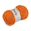 Pletena preja Emily 100 g - oranžna