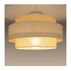 Stropna svetiljka BOHO 1xE27/60W/230V prečnika 40 cm krem/juta