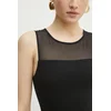 Obleka Armani Exchange črna barva, XW000943 AF13729