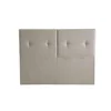 Hanah Home Uzglavlje za krevet Bade, 126x130x10 cm, Bež