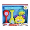 Infunbebe Set igračaka Muzički instrumenata sa zvukom, 5 komada