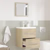 Set namještaja za kupaonicu s ladicama Smeđa 41 x 38,5 x 48 cm