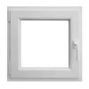 Prozor pvc jednokrilni 80x80cm levo otvaranje 6-komorni