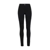 PIECES Jeans pajkice HIGHSKIN WEAR, črna
