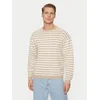 Jack & Jones Pulover Calvin 12269031 Bež Relaxed Fit