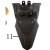 Zadnji blatobran, crna 2023-49-00001 za skuter Motovene Torino JOG-B