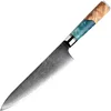 Damaskasti kuhinjski nož SH-39331 - Chef / Plava KP39331