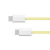 slomart Kabel USB-C na USB-C Kruger&Matz Basic 60W, 1,5m, rumen