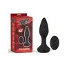 Butt plug Frisky Beaded, 15.2cm, Crni