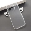 Maska Skin Silikon with pluggy za Honor 600 Lite transparent