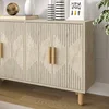 Hanah Home Konzola Roger, 120x73,6x29,6 cm, Pesak