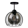 Plafonski luster SOLO BLACK 1xE27/60W/230V