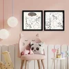 Wallity Slika 2P3333SCT-001, 2 dela, 33 x 68 cm