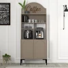 Hanah Home Kuhinjski ormar Lyon 80, Bež-crni