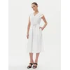 MICHAEL Michael Kors Vsakodnevna obleka MS5830KF4C Bela Regular Fit