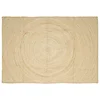Vidaxl Preproge za površine Bela 200 x 290 cm Juta
